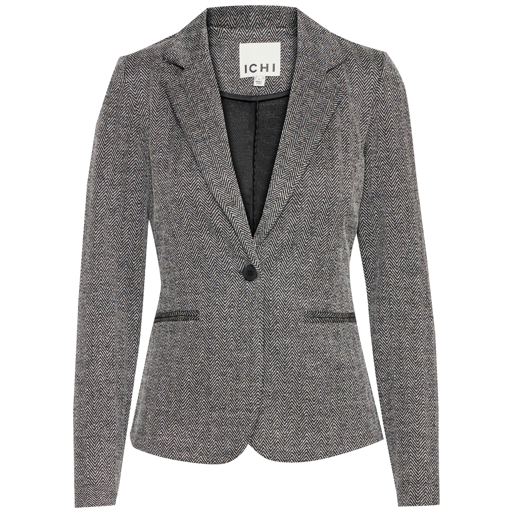 Ichi Herringbone Kate Blazer